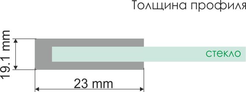 Душевой уголок 110х80 см WasserKRAFT Dill 61S14, стекло прозрачное