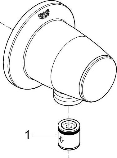 Подключение для душевого шланга Grohe Movario 28405000