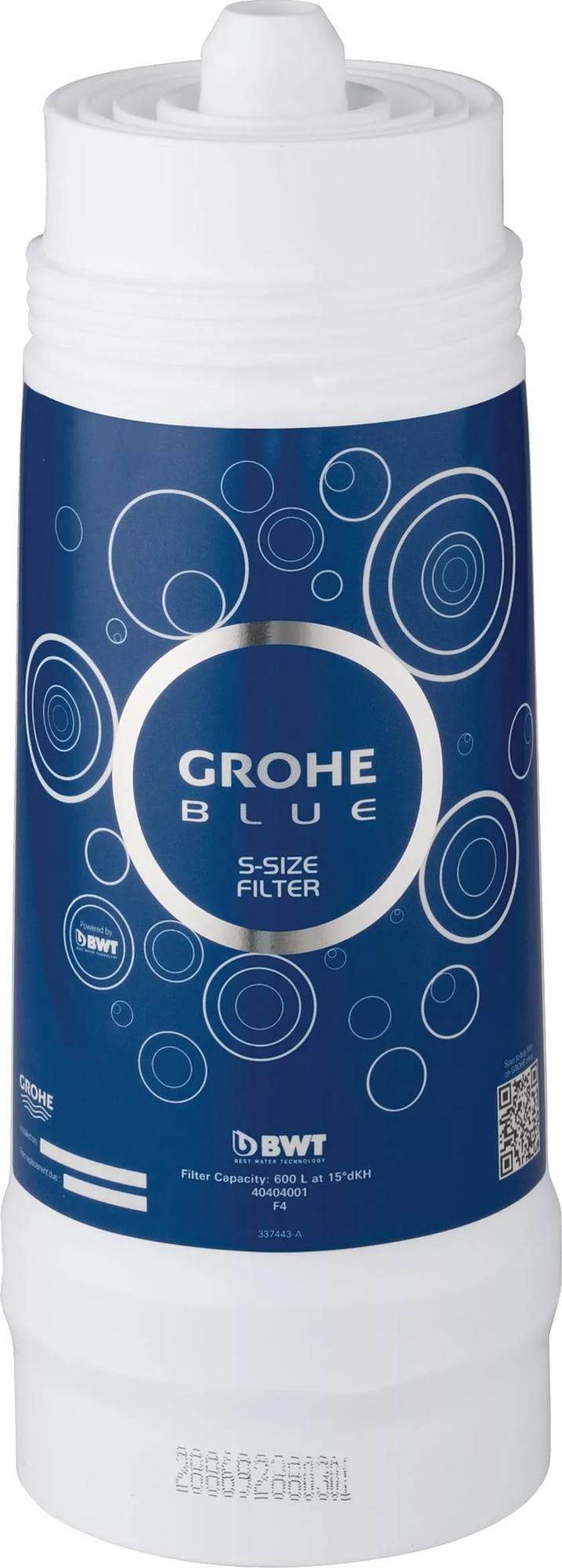 

Фильтр Grohe Blue 40404001 S-Size без насадки, Blue