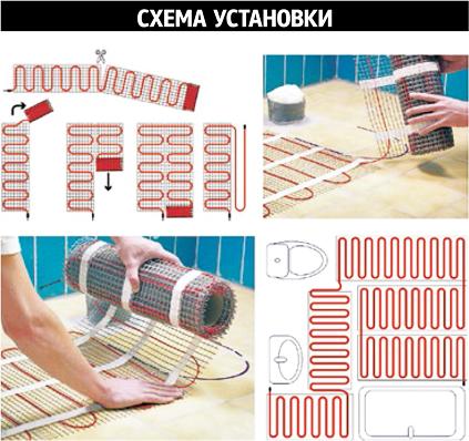 Тёплый пол Rexant Rexant 51-0524 120м2