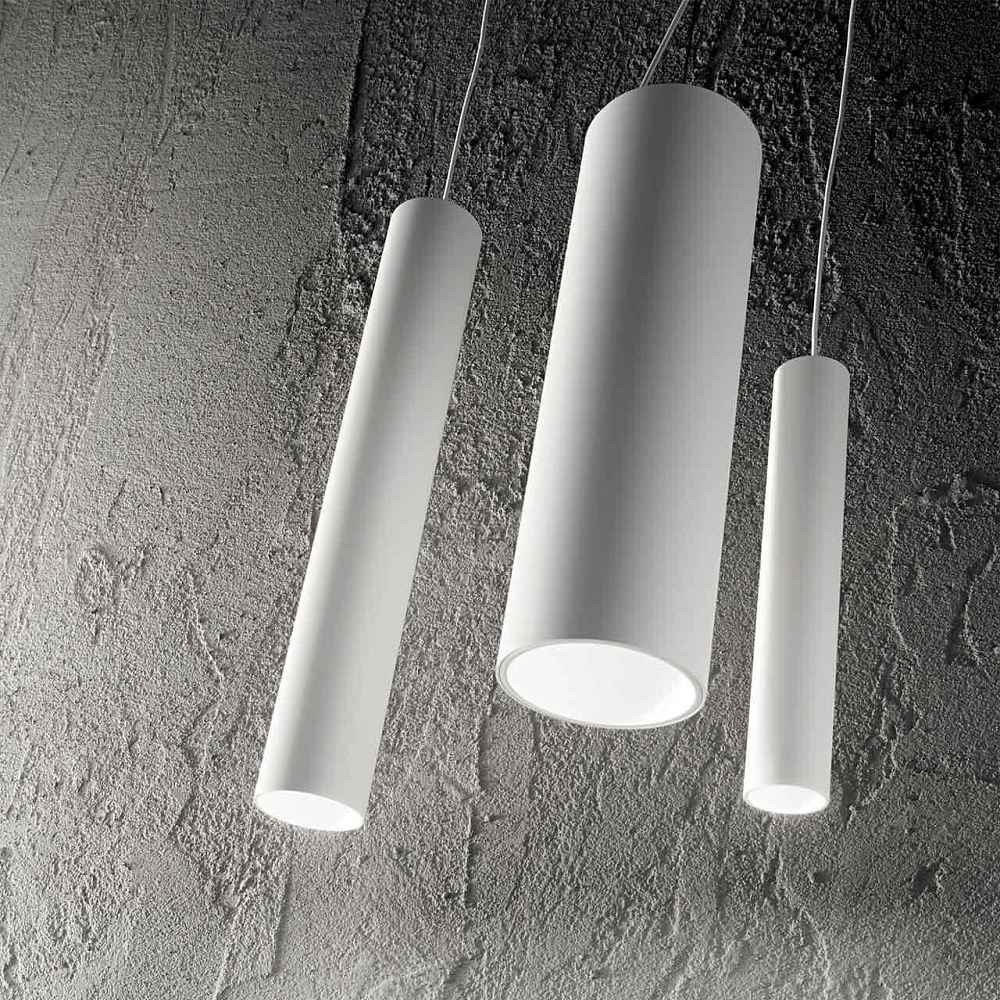 Подвесной светодиодный светильник Ideal Lux Tube D9 Bianco 211749