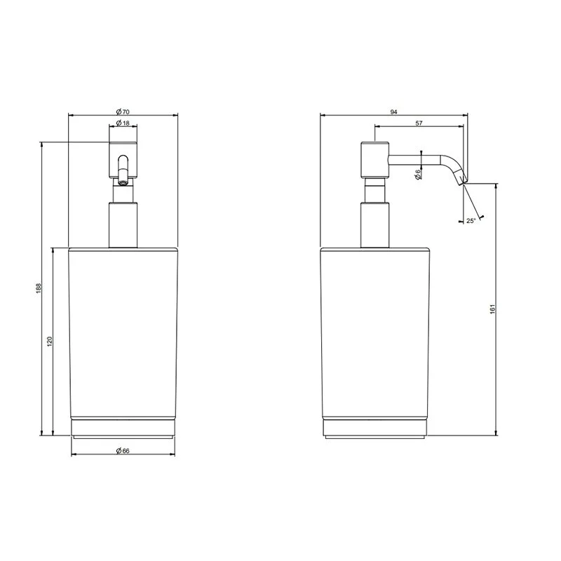 Дозатор для жидкого мыла Gessi Emporio 38839/299 черный