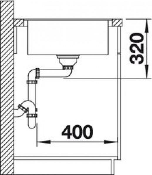 Кухонная мойка Blanco Metra XL 6 S-F 516522 белый