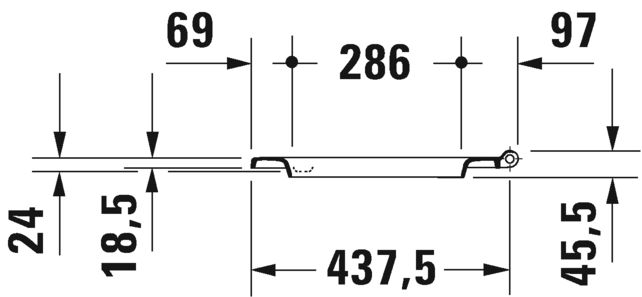 Крышка-сиденье для унитаза Duravit ME by Starck 0020092600 белый