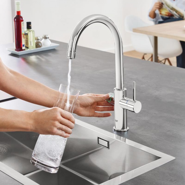 Смеситель для кухонной мойки Grohe Blue Home 31455000