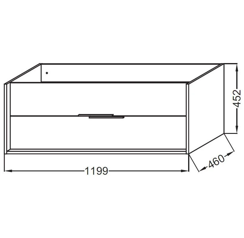 Тумба под раковину Jacob Delafon Vivienne EB1509-N18-F30 белый