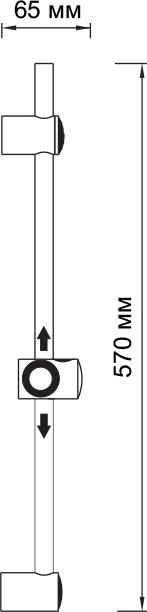 Стойка душевая Wasserkraft A049