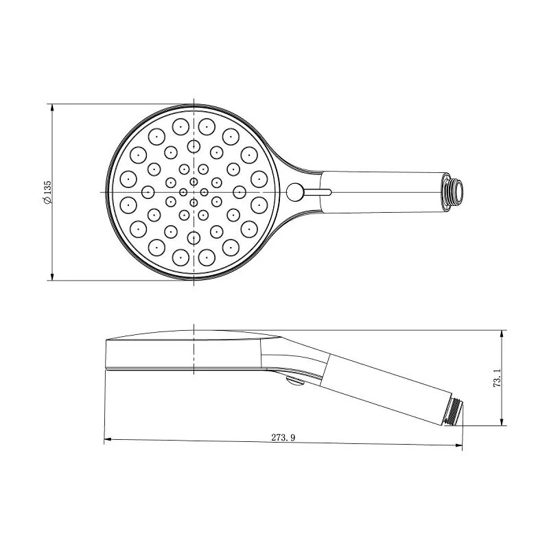 Душевая система Vincea Inspire VSFW-3I21MT3GM серый