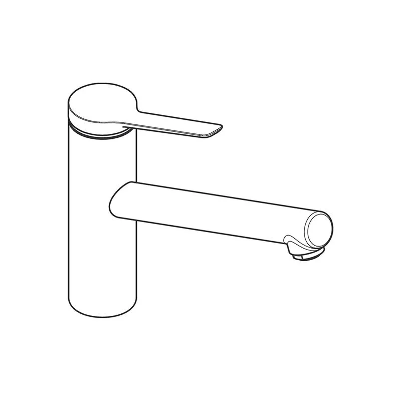 Смеситель для кухни Hansgrohe Zesis 74806800 серый