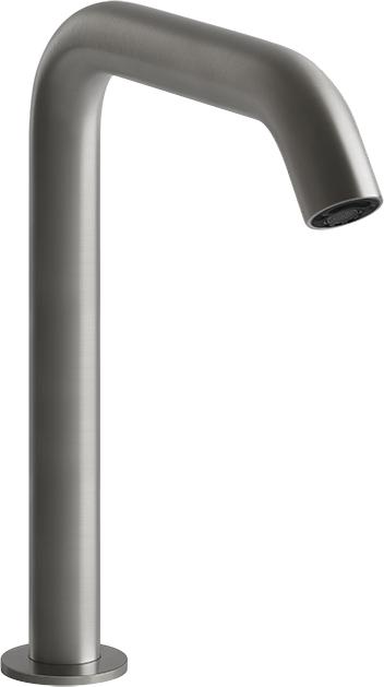 Электронный смеситель для раковины Gessi 316 Flessa 54080#239, steel brushed