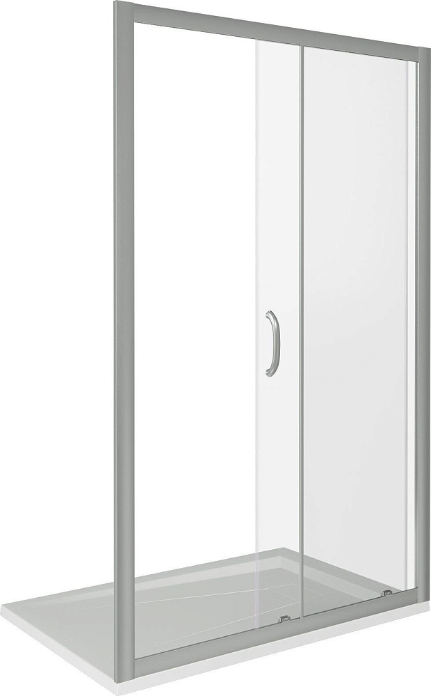 Душевая дверь в нишу 160 см Good Door Infinity WTW-160-C-CH ИН00081 стекло прозрачное