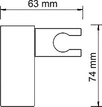 Смеситель Wasserkraft Exter 1602L для ванны