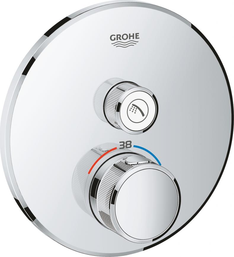 Встраиваемый смеситель для душа Grohe Grohtherm SmartControl 29118DC0