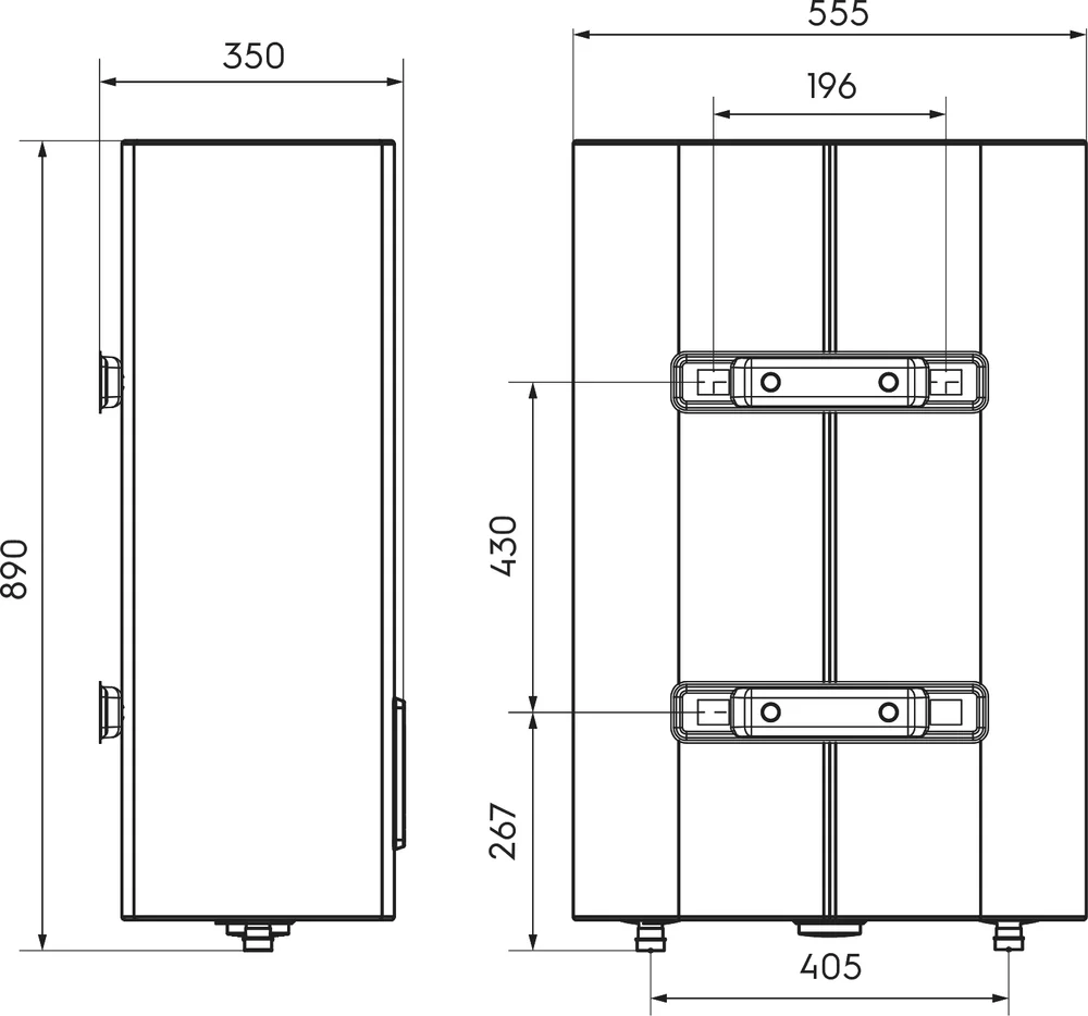 Водонагреватель накопительный Electrolux SmartInverter EWH 80 НС-1237354