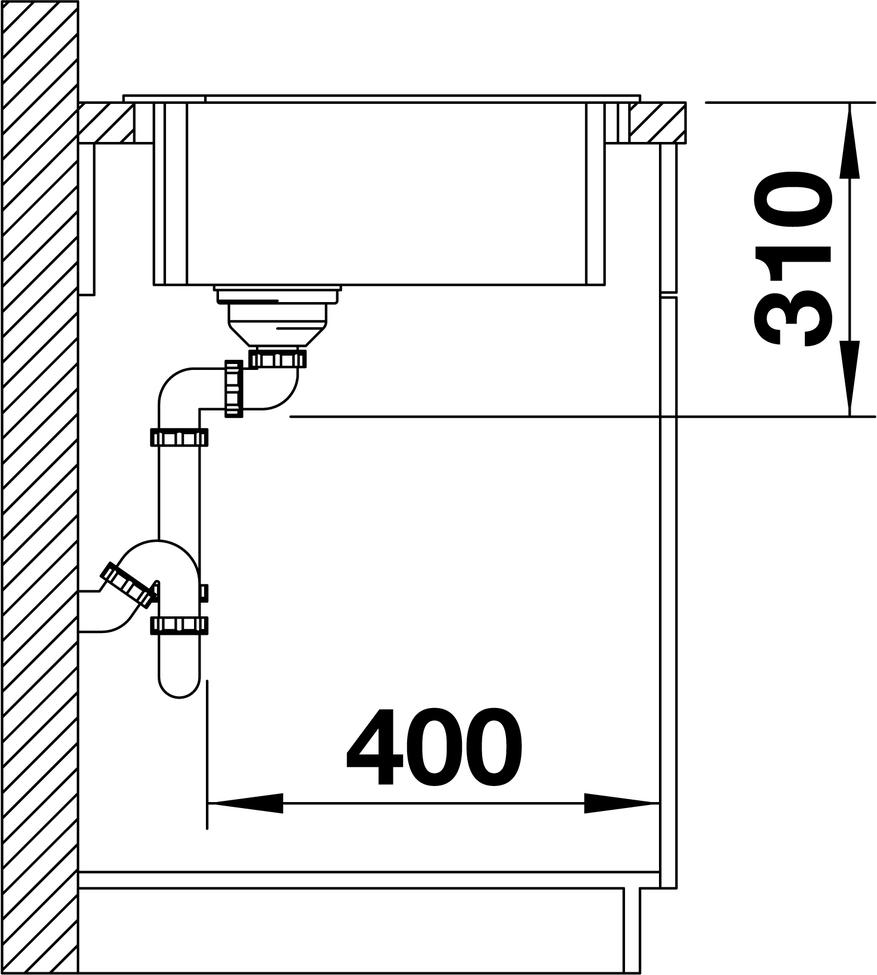 Кухонная мойка Blanco Zia 9 E 520642 жемчужный