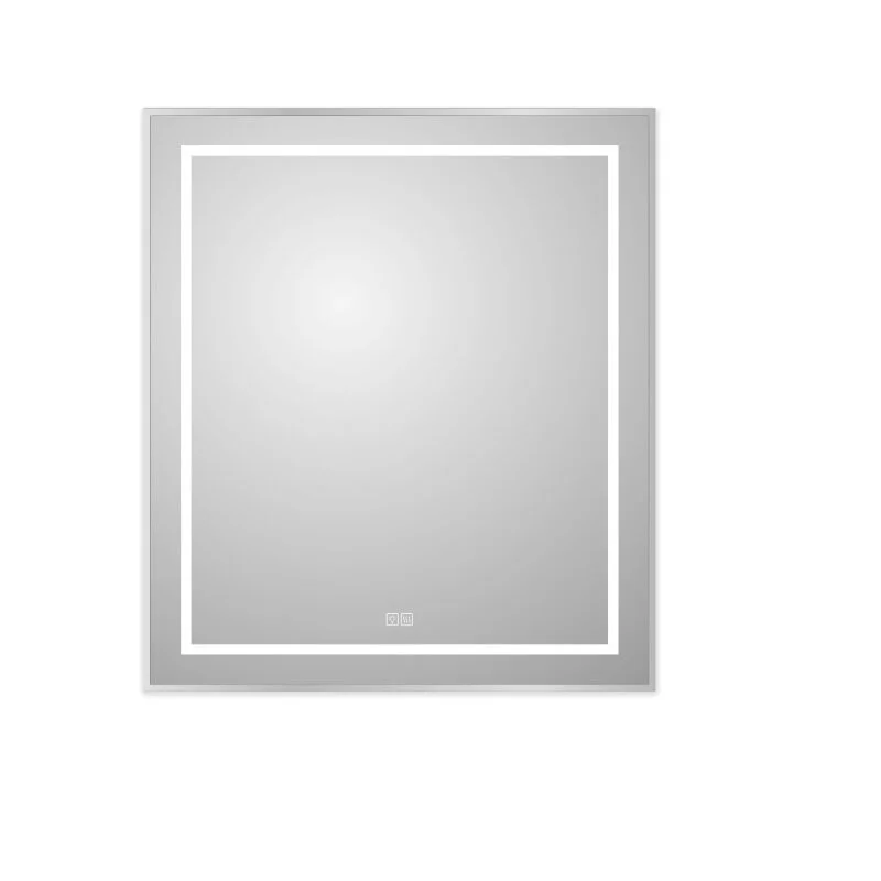 Зеркало BelBagno Kraft SPC-KRAFT-700-800-LED-TCH-WARM серый