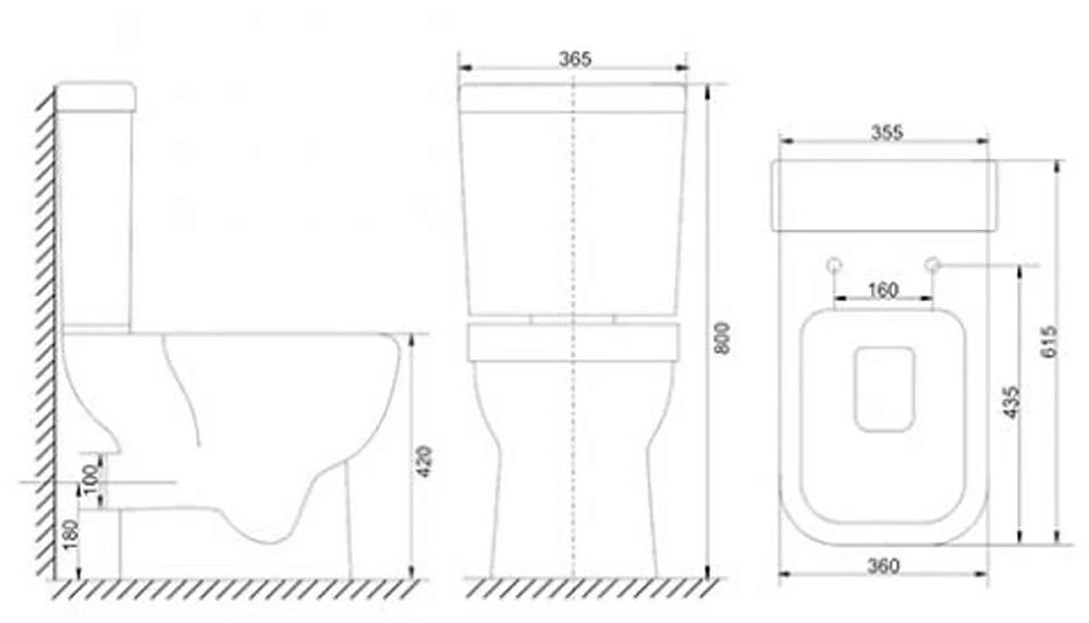 Напольный унитаз-компакт Mirsant Leo MRF0009, с крышкой Soft-close