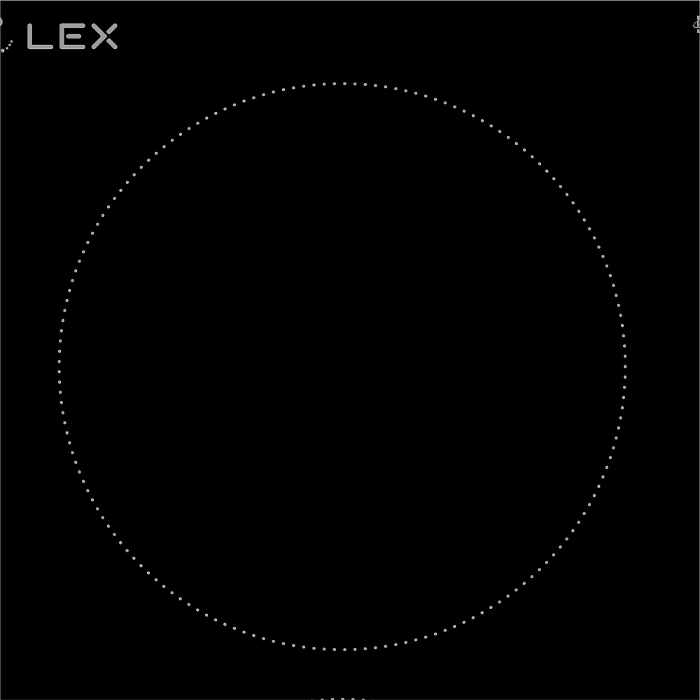 Электрическая варочная панель LEX EVH 321 CHYO000186, black