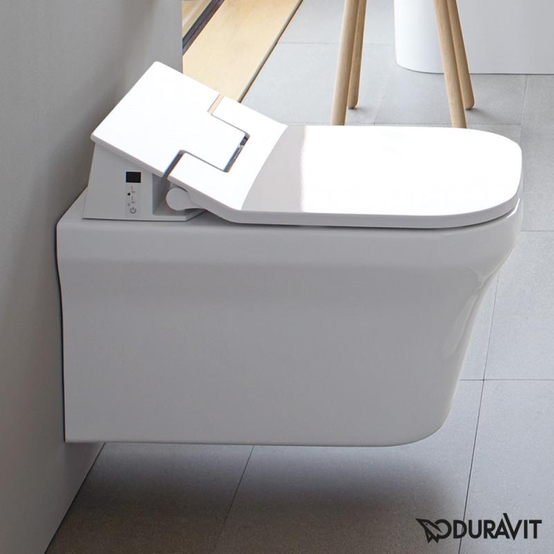 Подвесной унитаз Duravit P3 Comforts Rimless 2561590000 безободковый