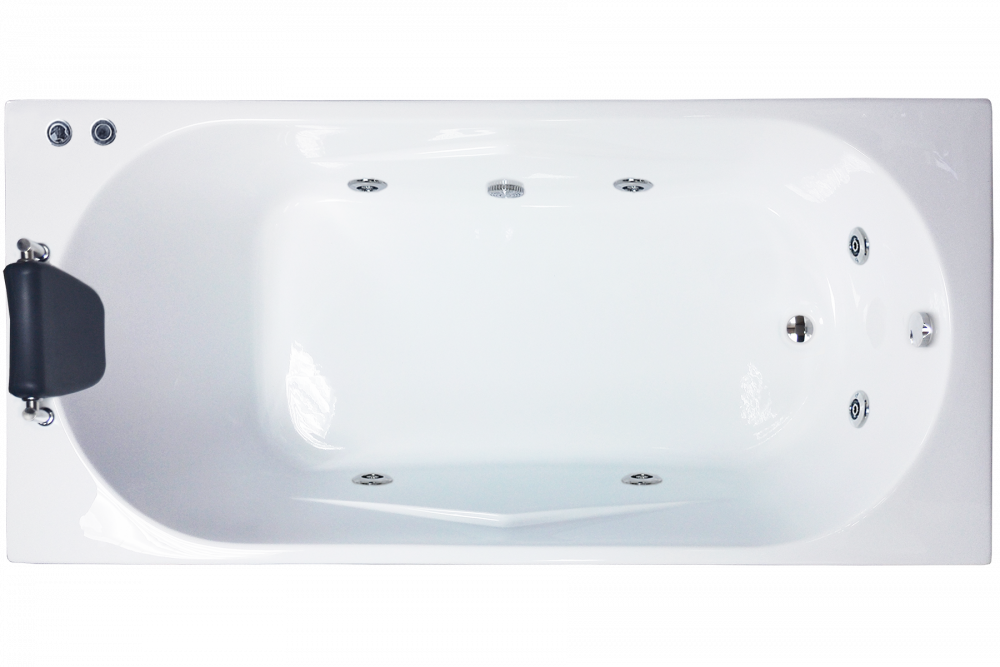 Акриловая ванна Royal Bath Tudor 160х70 см RB407702ST с гидромассажем