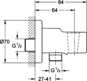 Гигиенический душ Grohe BauLoop 124896