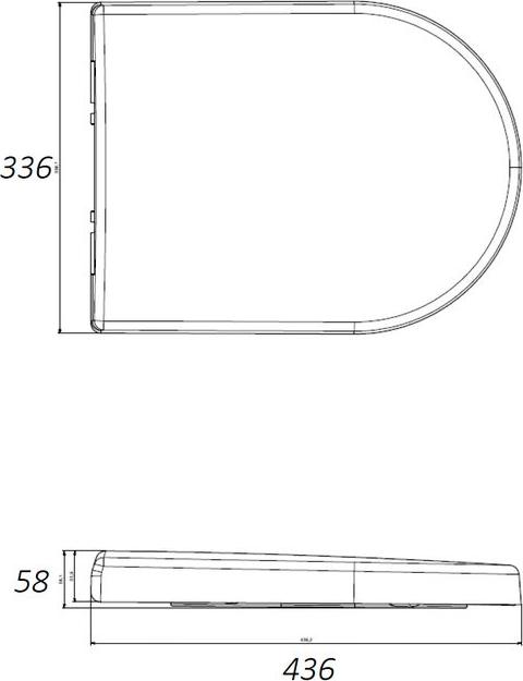 Унитаз-компакт Cersanit Kristal KO-KRI011-3/6-DL-w с сиденьем микролифт