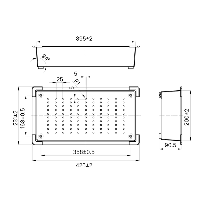 Коландер Iddis Kitchen Line KOL23S0i59 сатин