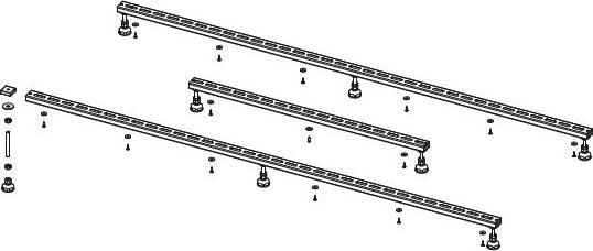 Ножки для душевого поддона Riho Basel 207114