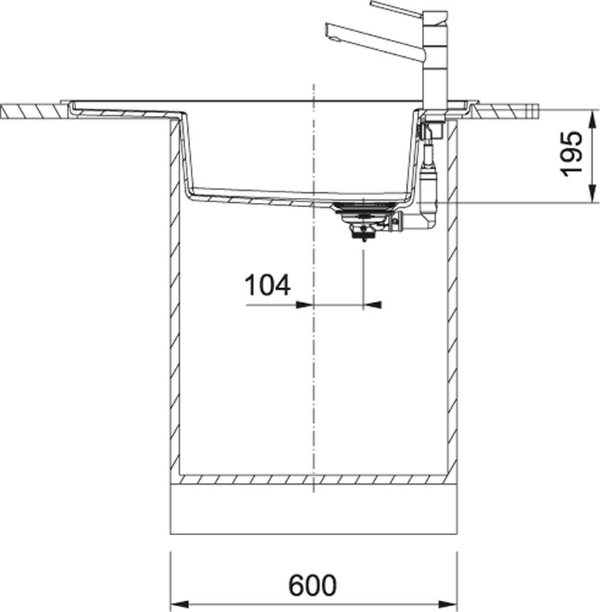 Кухонная мойка 88 см Franke Fresno FSG 611 114.0593.306, серая медь