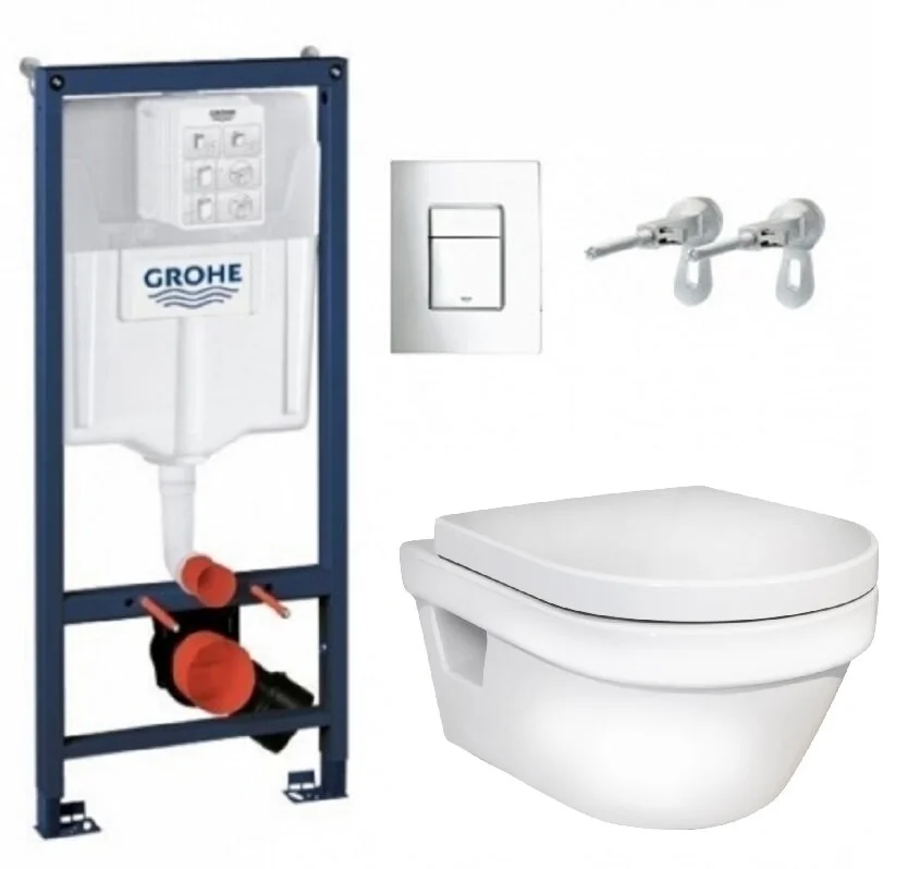 Унитаз с микролифтом Gustavsberg Hygienic Flush WWS 38775001/5G84HR01