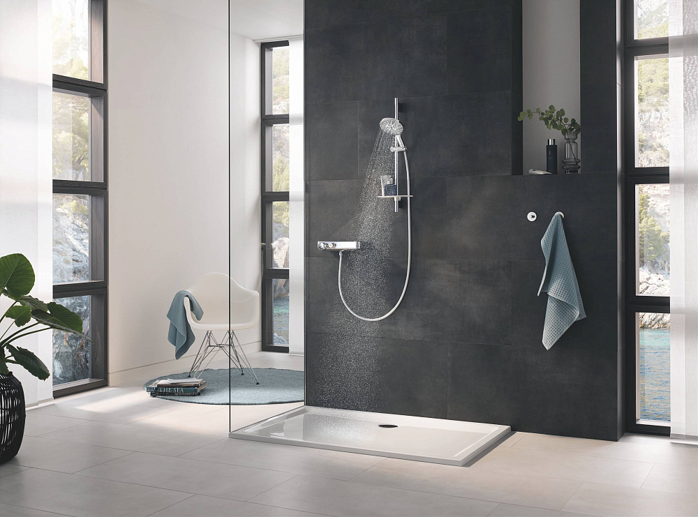 Ручной душ Grohe Rainshower SmartActive 26590000, хром