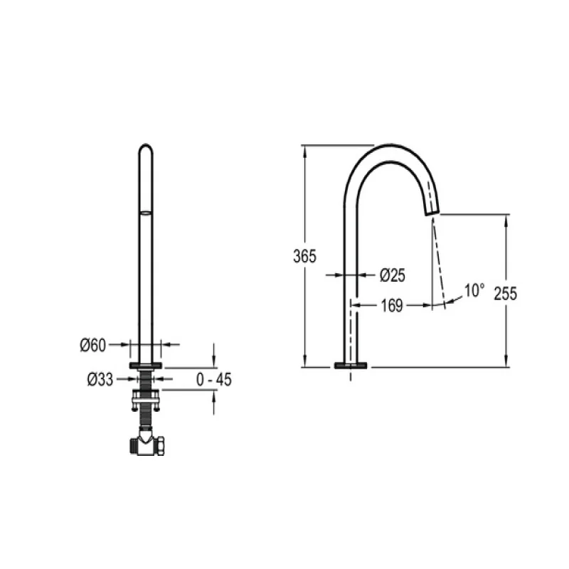 Смеситель для раковины Jacob Delafon Grands Boulevards E25388-2MB/E77963-8A-2MB желтый