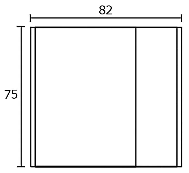 Зеркальный шкаф Berloni Bagno Day SN07 SX/405 коричневый