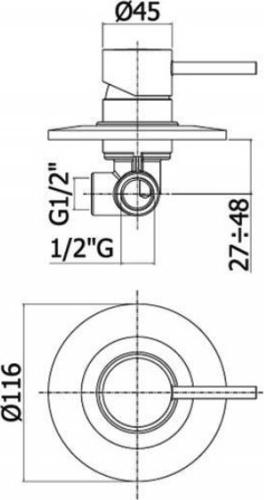 Душевой комплект 4 в 1 Paffoni B18NO, чёрный