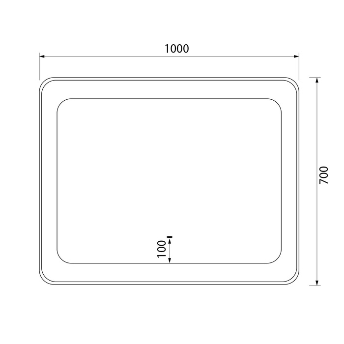 Зеркало Iddis Esper ESP1000i98