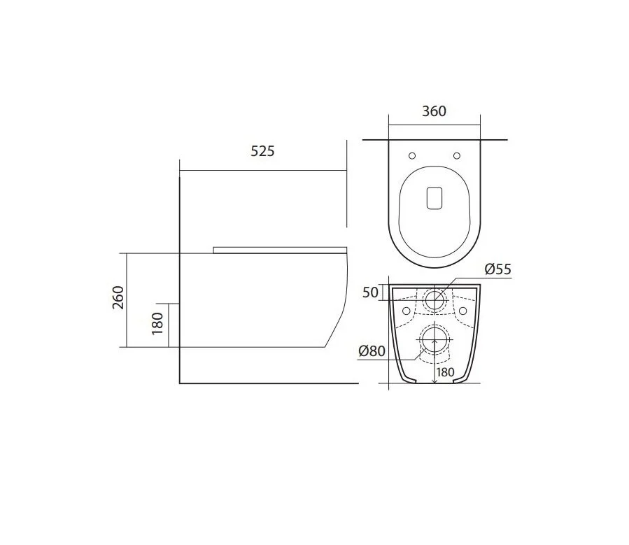 Инсталляция Jacob Delafon c безободковым унитазом Aquatek Европа E24156-NF/AQ1106L-00 AQ1106L-00, с тонким сиденьем микролифт, белый