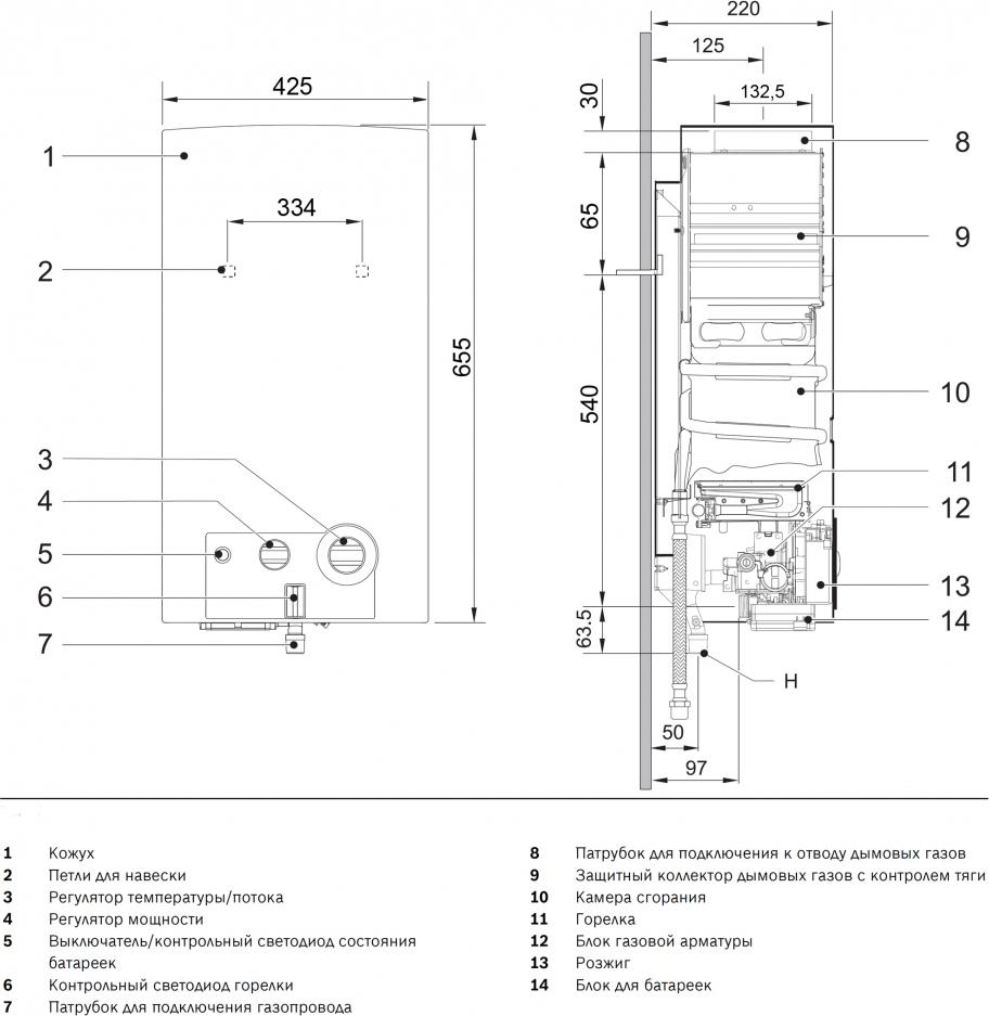 Водонагреватель Bosch Therm 4000 O WR15-2 B23