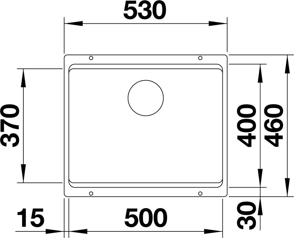 Кухонная мойка Blanco Etagon 500-U Silgranit 522236 кофе