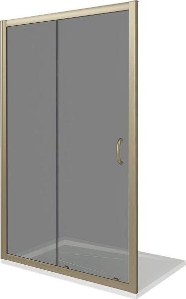 Душевая дверь в нишу 110 см Good Door Jazze WTW-110-B-BR ДЖ00031 стекло тонированное