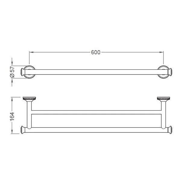 Полотенцедержатель Schein Superior 7066040 хром