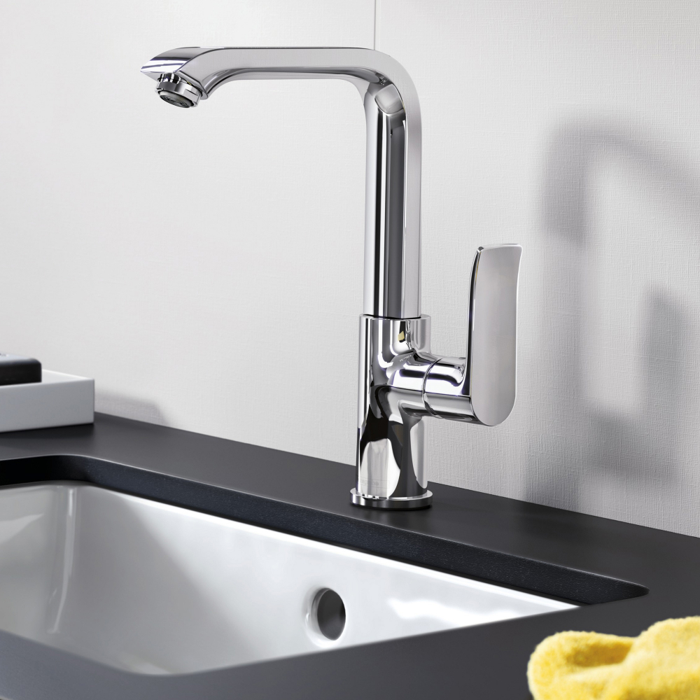 Смеситель для раковины Hansgrohe Metris 31187000, хром