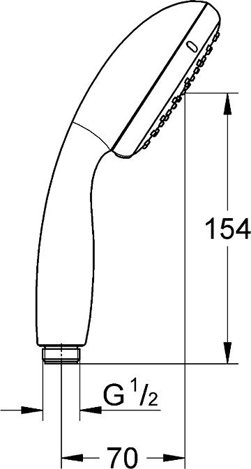 Душевой гарнитур Grohe Tempesta New 100 27924000