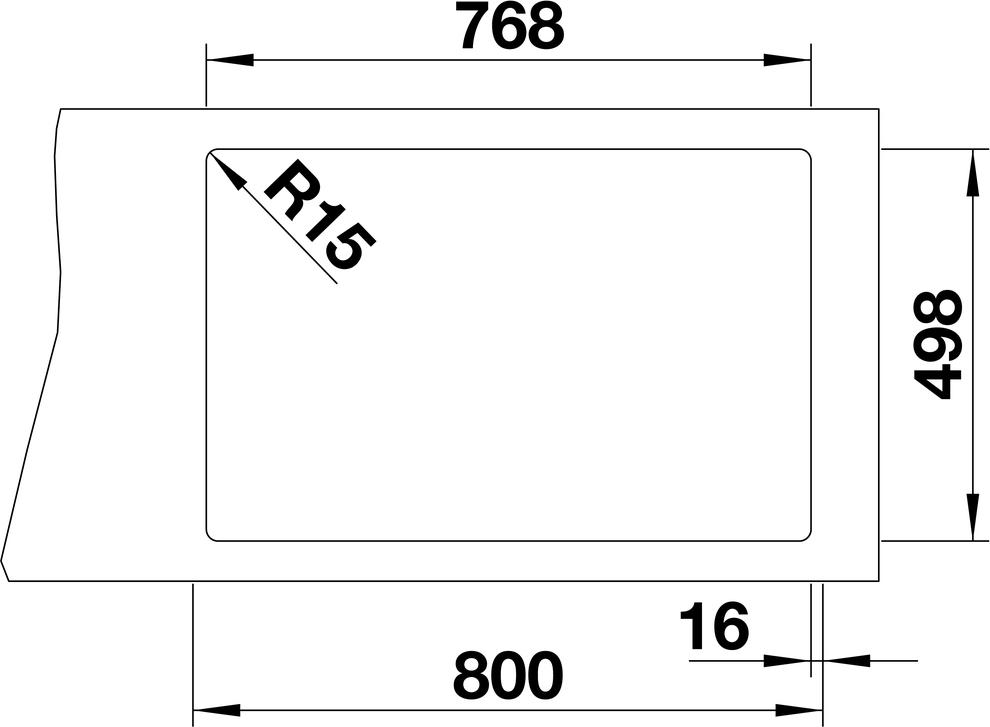 Кухонная мойка Blanco Etagon 8 525302 бетон