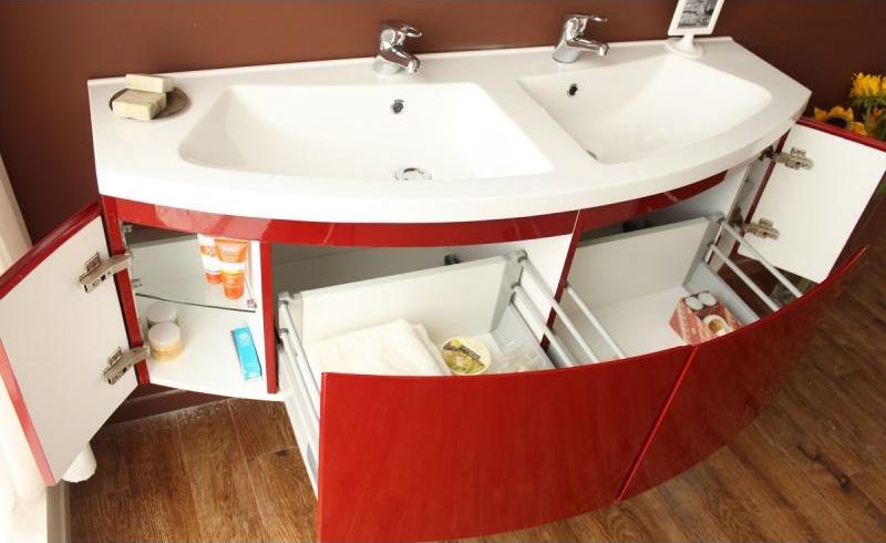 Мебельная раковина 140 см BelBagno Prospero BB1400DB