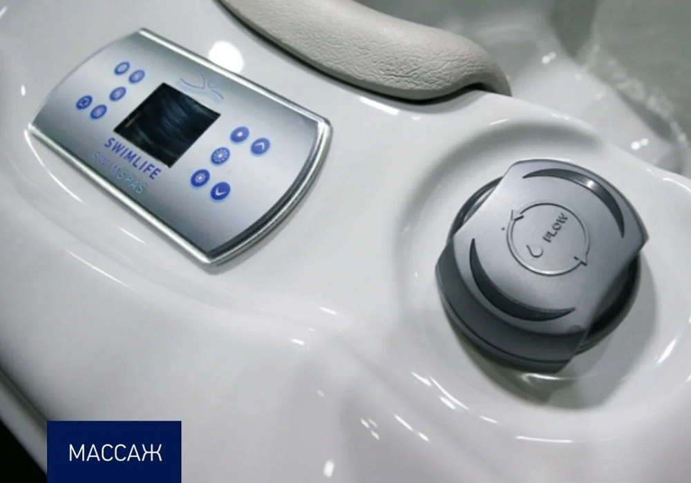 Акриловая ванна Jacuzzi SwimExpert SL142E000D3 белый