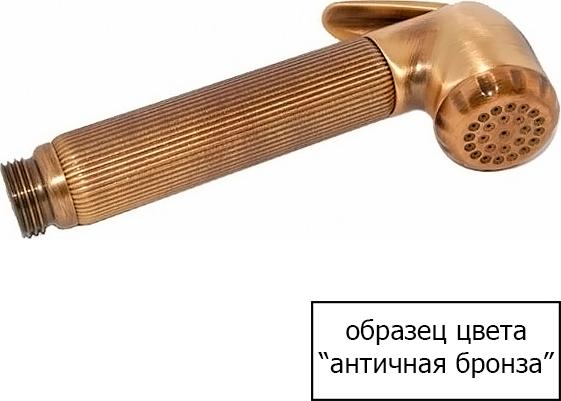 Душевой шланг 150 см Bossini Doppia Aggraffatura A03045 BR 150 cm, бронза