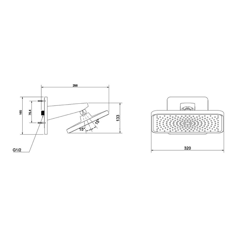 Душевая система Vincea Inspire VSFW-3I21MT4CH, хром