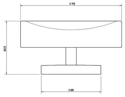 Мыльница Gessi Minix 15525-031 хром