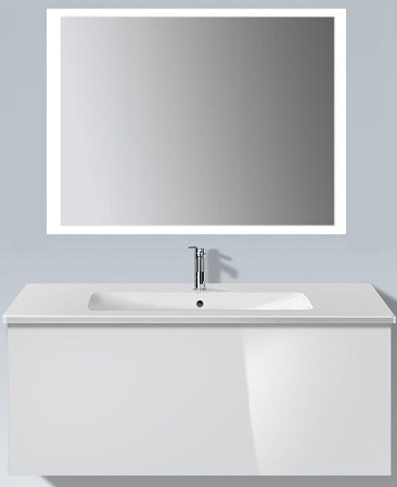 Тумба под раковину 82 см Duravit L-Cube LC614102222 белая