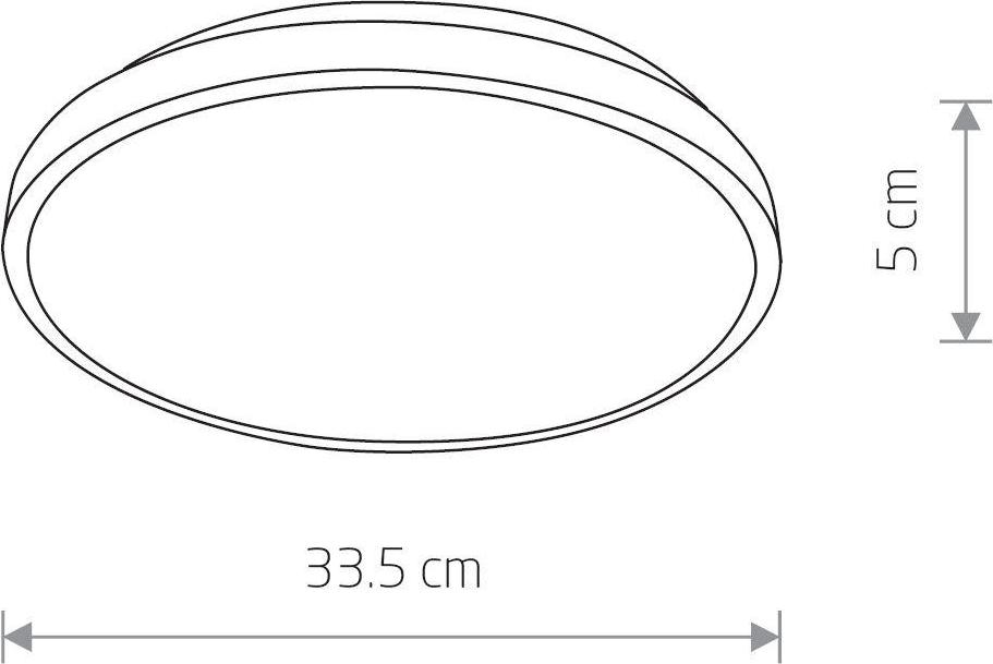 Потолочный светодиодный светильник Nowodvorski Agnes Round Led 8186